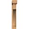 Ekena Millwork Westlake Block Smooth Bracket w/ Offset Brace, Western Red Cedar, 5 1/2"W x 30"D x 34"H BKT0604X30X34WTL05SWR - alternate 4